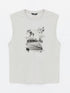 LC Waikiki Crew Neck Printed Men's Sleeveless T-Shirt